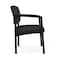 Lesro Lenox Steel Guest Chair, Graphite (Gray) Seat, Graphite Back, 22.5 W 24.5 L 32 H, Fabric Seat LS1101 - alternate 2